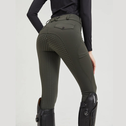 Professional horse riding pants silicone anti-slip quick-dry