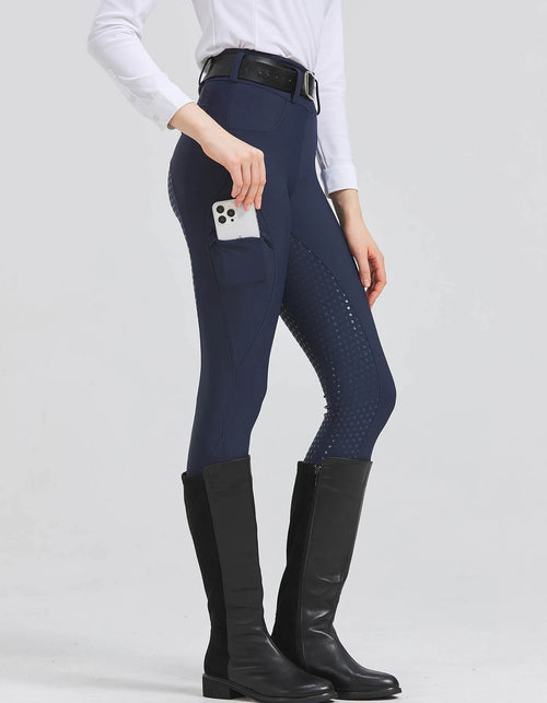 Professional horse riding pants silicone anti-slip quick-dry